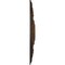 Ekena Millwork Tellson Ceiling Medallion (Fits Canopies up to 6 3/4"), Hand-Painted Rust, 30 5/8"OD x 2 1/2"P CM30TERUS - alternate 3